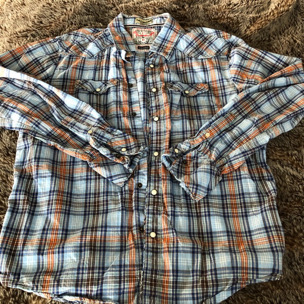 Flannel  jachs button down 👕